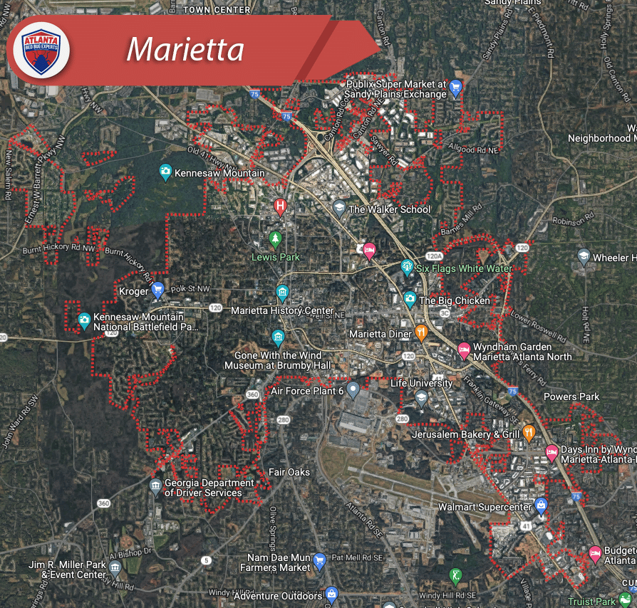 Marietta Map
