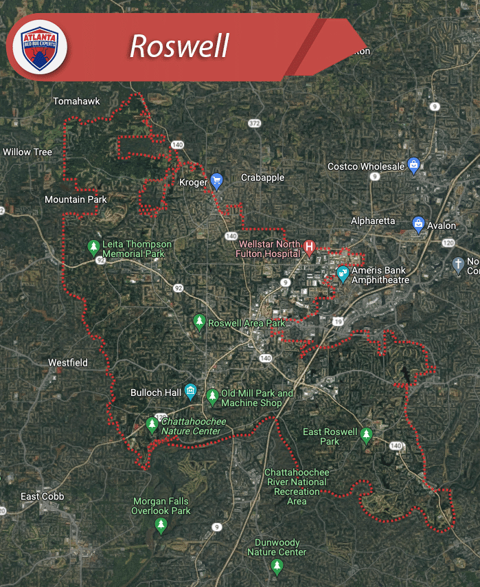 Roswell Map