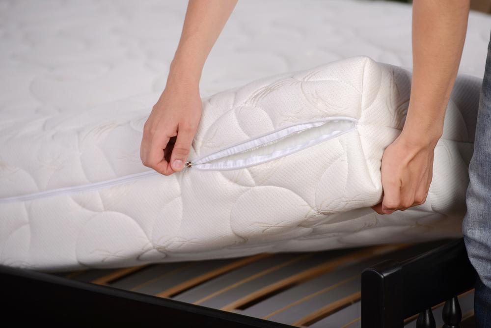 demonstrations quality mattress cover in the bedroom atlanta to prevent bed bugs