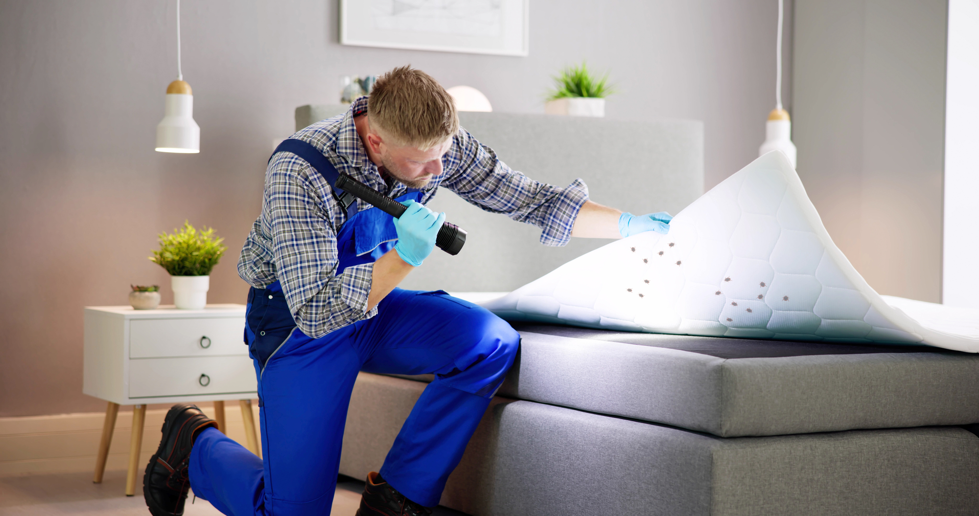 Bed Bug Infestation And Treatment Service. Bugs Exterminator in Atlanta